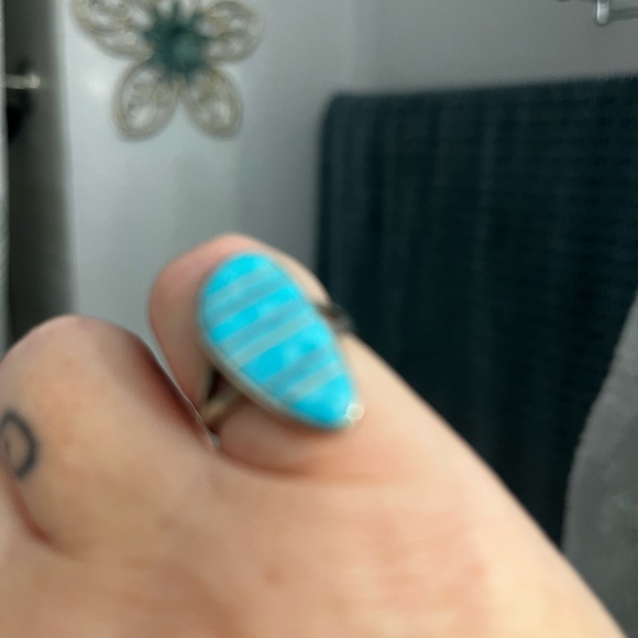 Turquoise Jewelry; Tiffany’s stirling silver eternity necklace pendant; etc - Picture 4 of 16